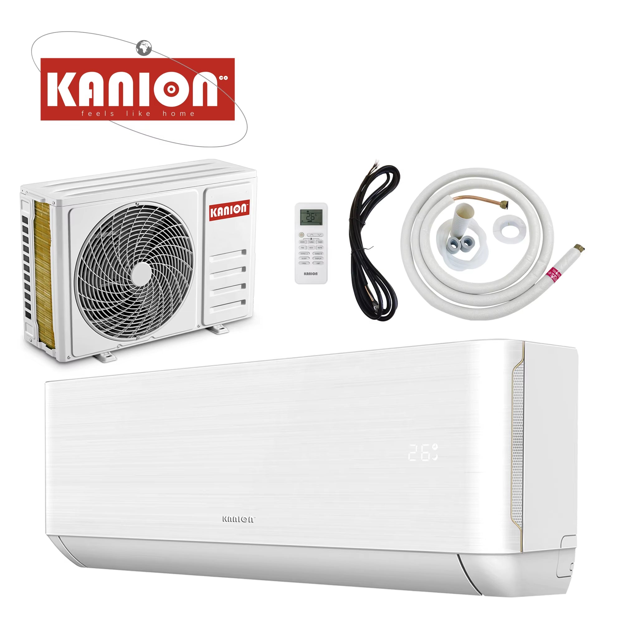 Mini Ac Split Air Conditioners Heating/Cooling 9000/12000/18000/24000BTU 50Hz/60Hz R410A Aire Acondicionado Split